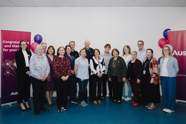 CEO Jodie with 35 years of service recipients